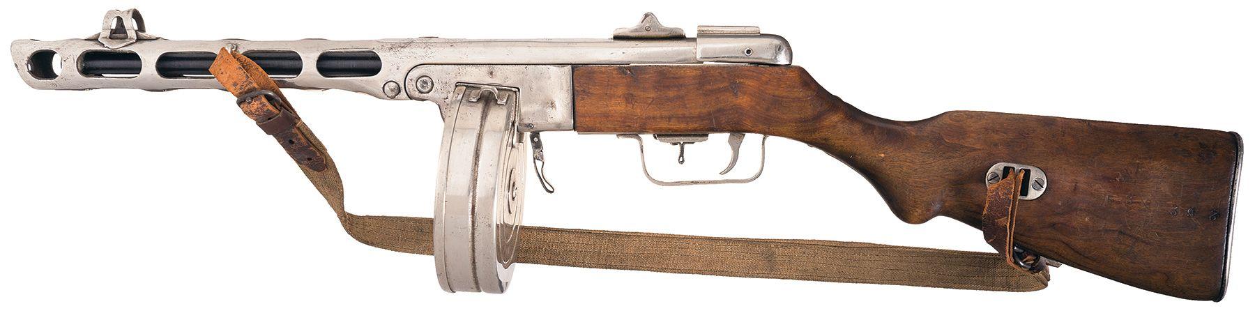 Soviet PPSh-41 SMG, w/Ex Drums, Fully Transferrable NFA