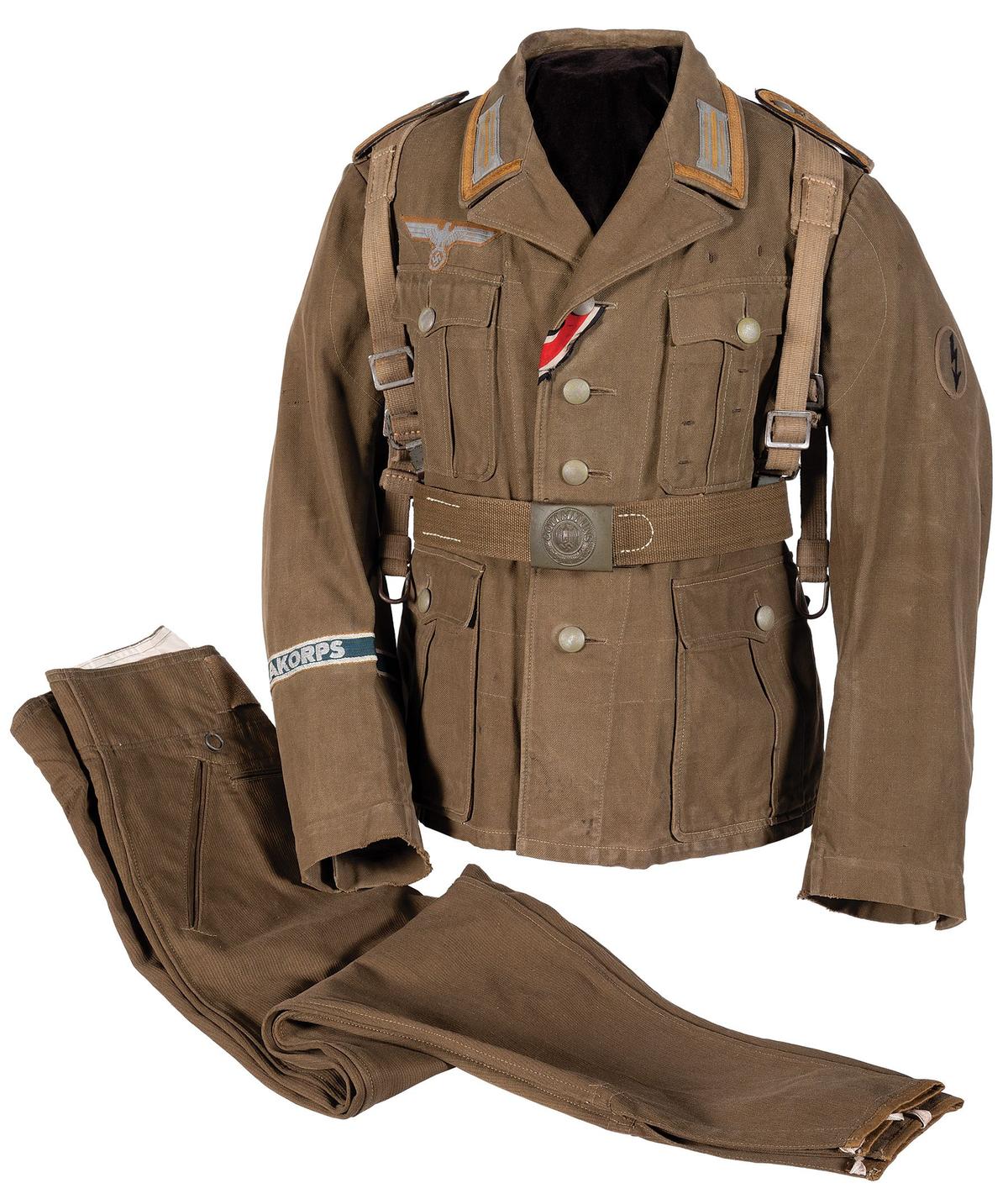 Fine Afrikakorps Engineer NCO Uniform Set