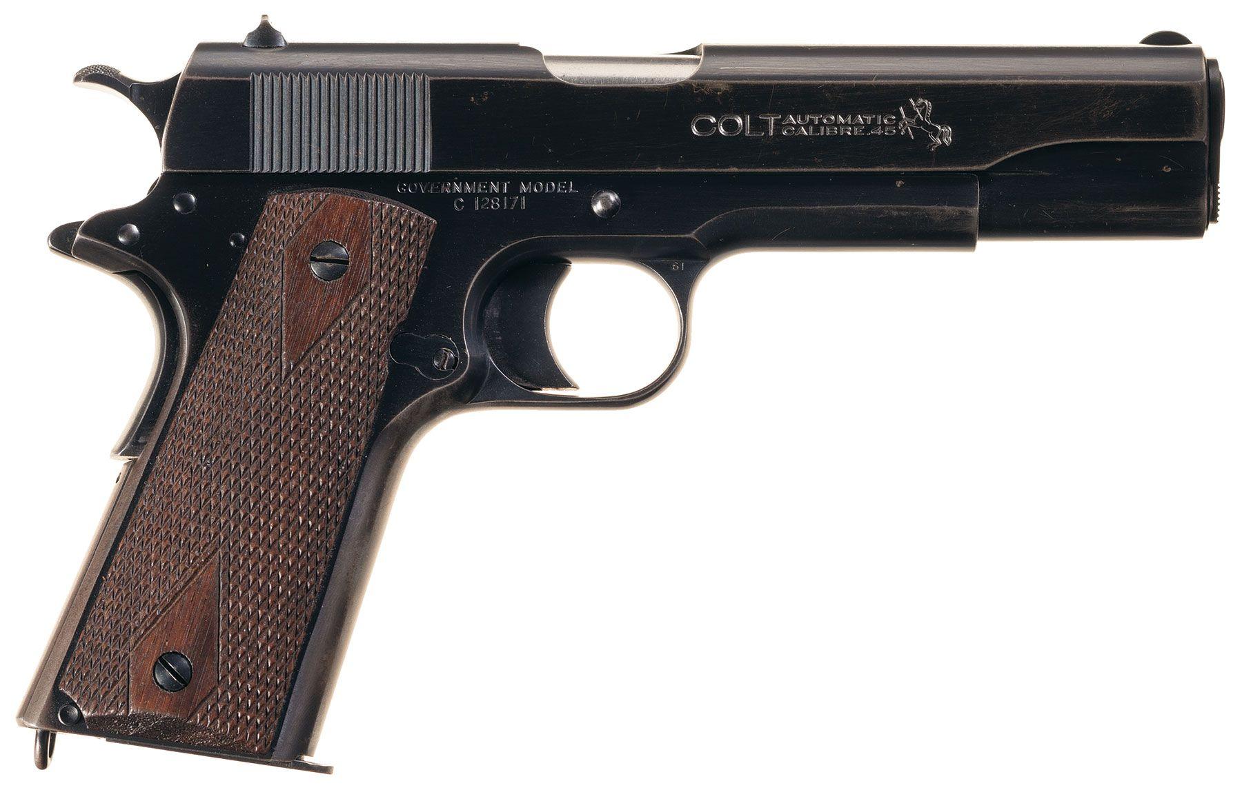 Pre-WWII Colt Government Model Pistol, 1921