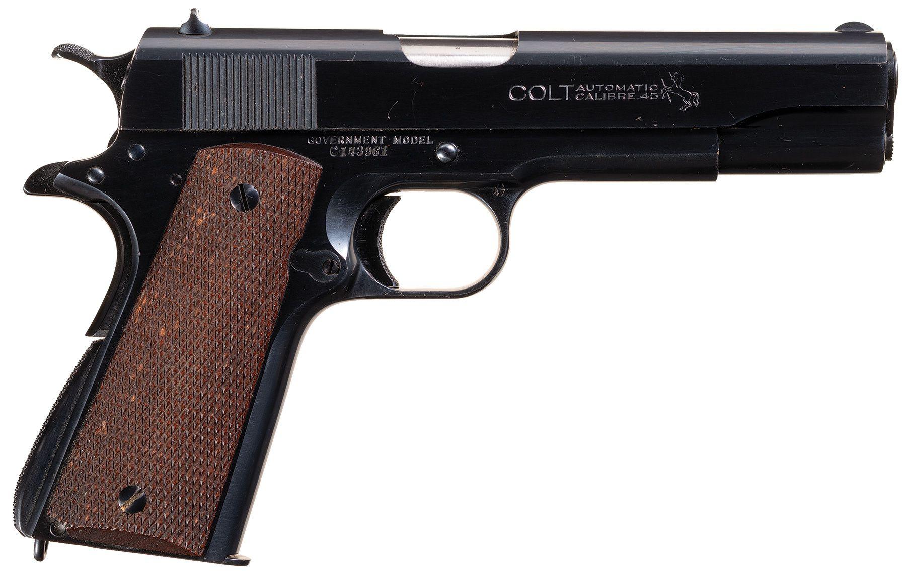 Excellent Colt Government Model Pistol, 1925 Manufacture