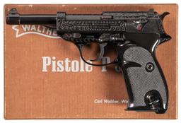 Factory Engraved Walther/Interarms P.38 Semi-Automatic Pistol