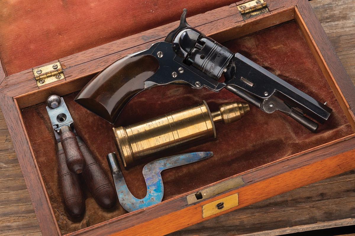 Stunning, Factory Cased Colt/Ehlers Pocket Model Paterson