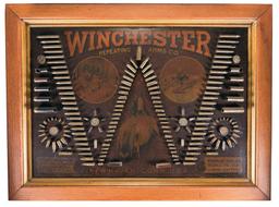 Winchester W Bullet Board Single "W" Cartridge Display