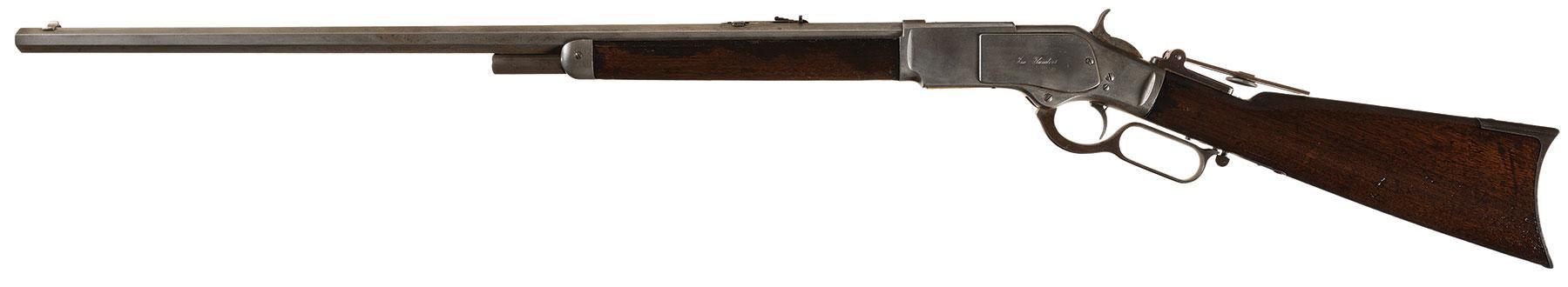 Documented Ira Flanders 1 of 1,000 Winchester Model 1873 Rifle