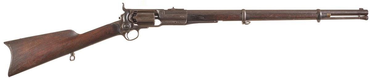 Colt Model 1855 Percussion Full Stock Revolving Sporting Rifle