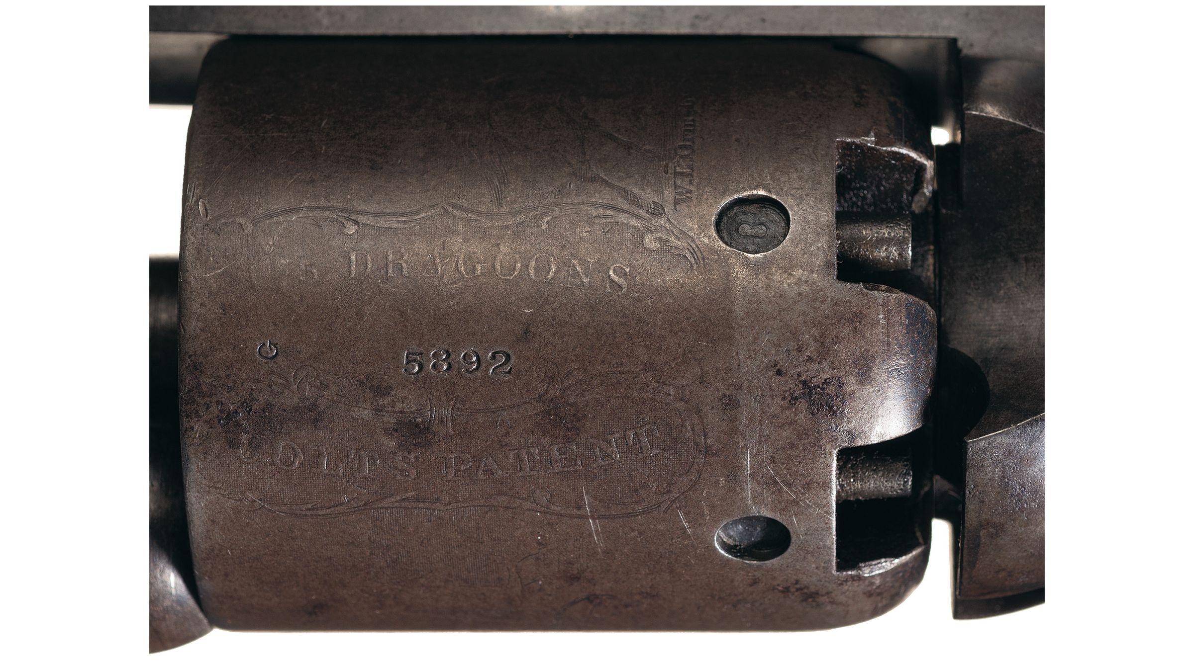 U.S. Colt First Model Dragoon Percussion Revolver