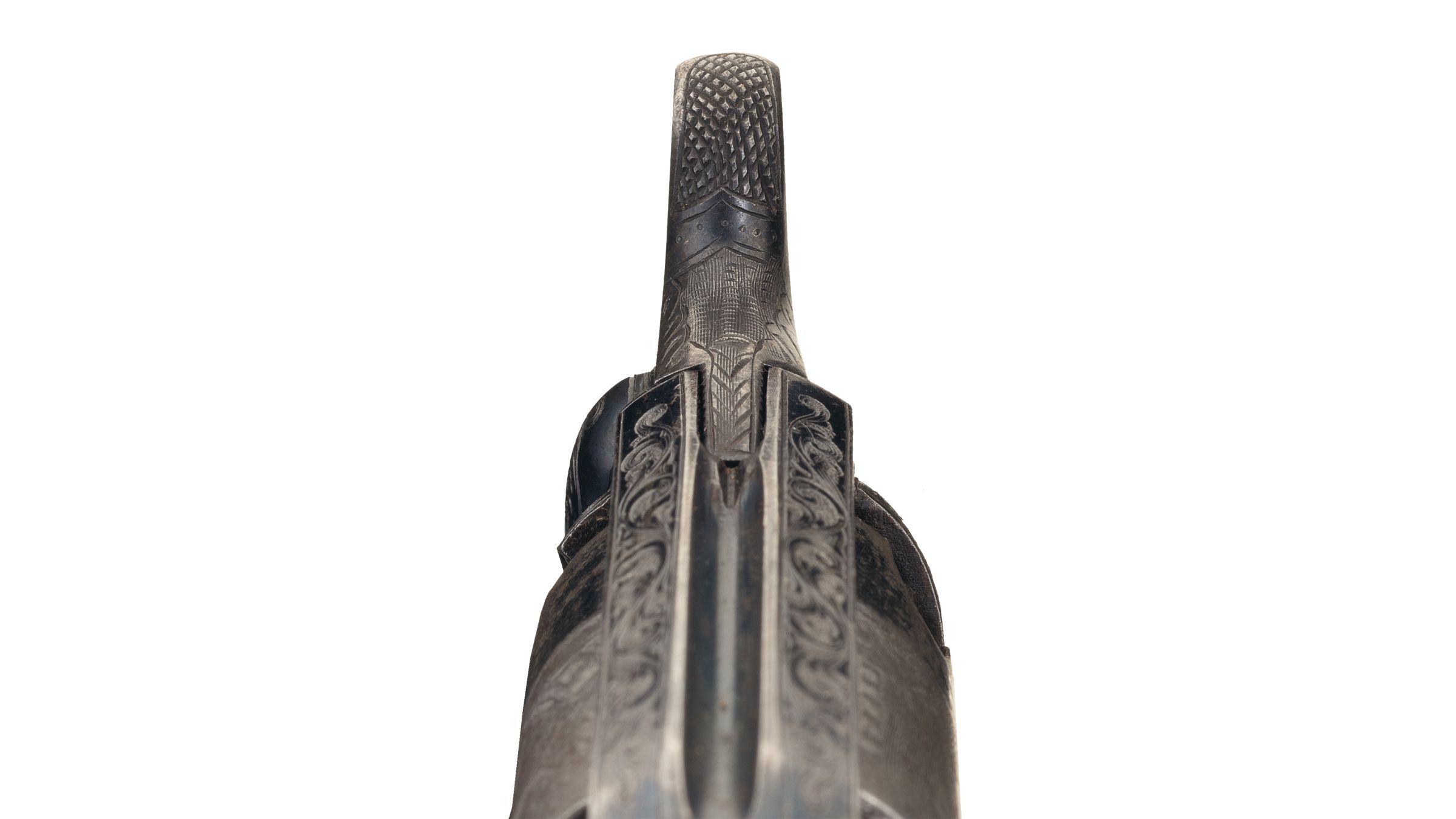 Cased Factory Engraved Colt Model 1855 Root Pocket Revolver