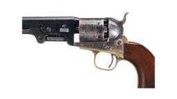 Civil War Lt Col Hill Inscribed Colt Model 1851 Navy Revolver