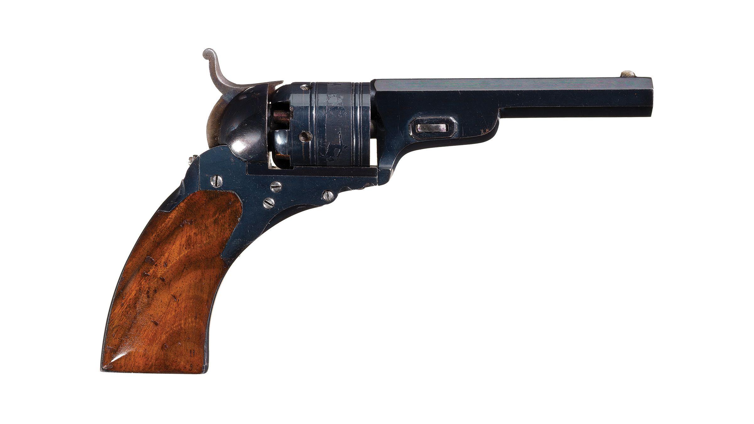 Factory Cased Colt No.1 Pocket Model "Baby" Paterson Revolver