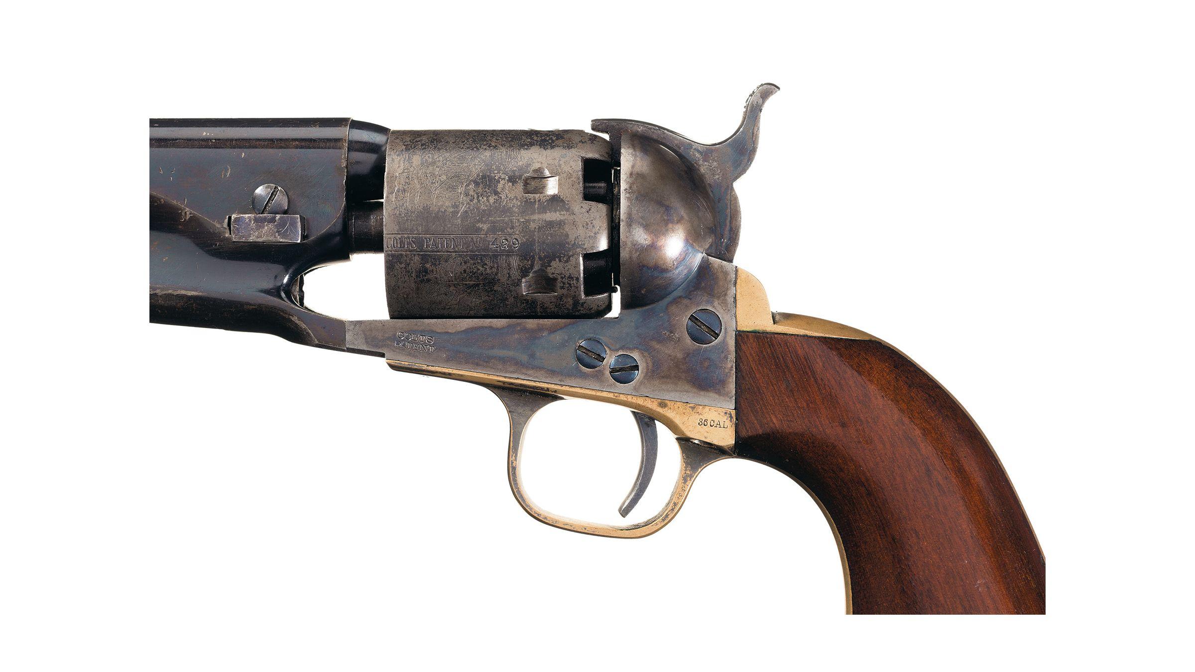 Cased Colt Model 1861 Navy Percussion Revolver