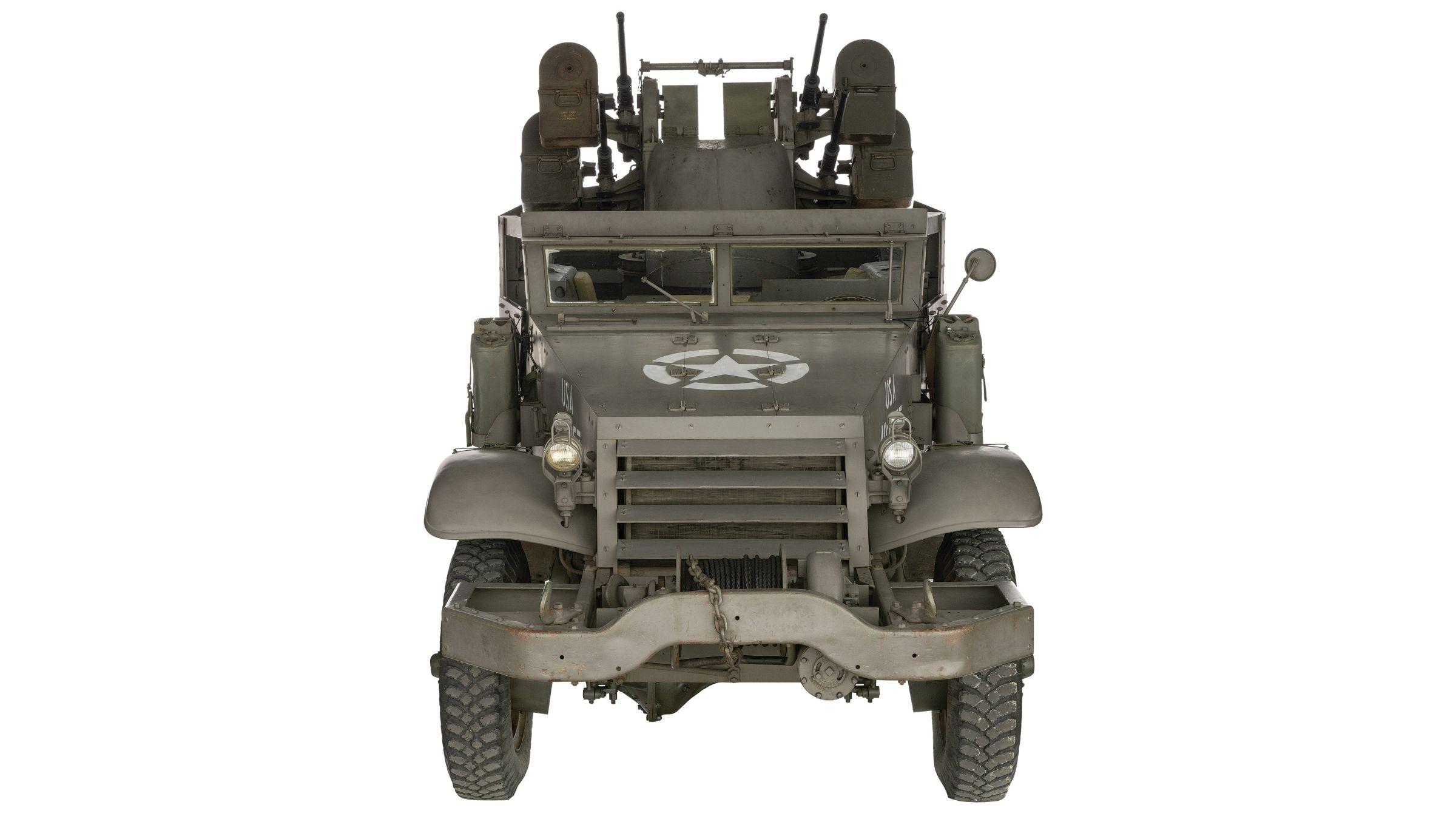 World War II U.S. M16 Half-Track Multiple Gun Motor Carriage