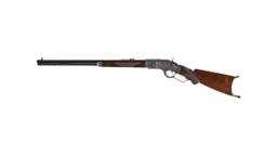 Engraved Winchester Deluxe Model 1873 Lever Action Rifle