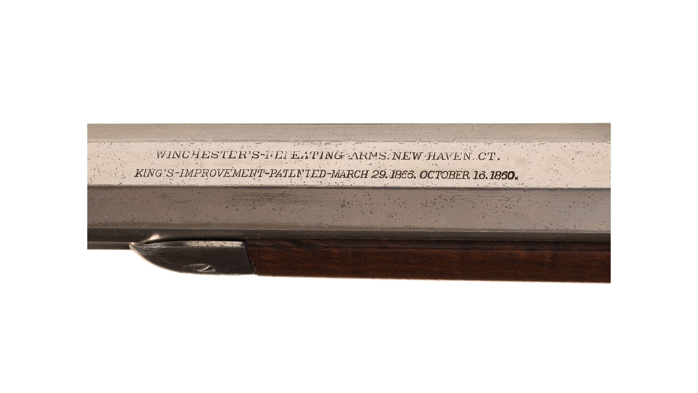 Factory Engraved Winchester Model 1873 Rifle, Letter