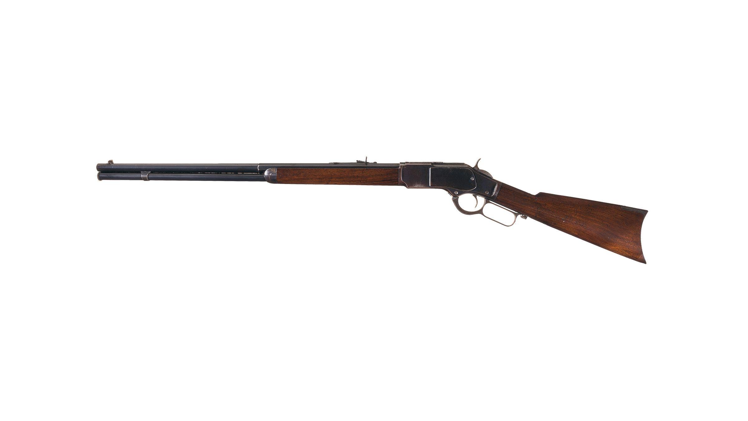 Special Order Winchester 1873 22 Rifle Attributed to S.F. Cody