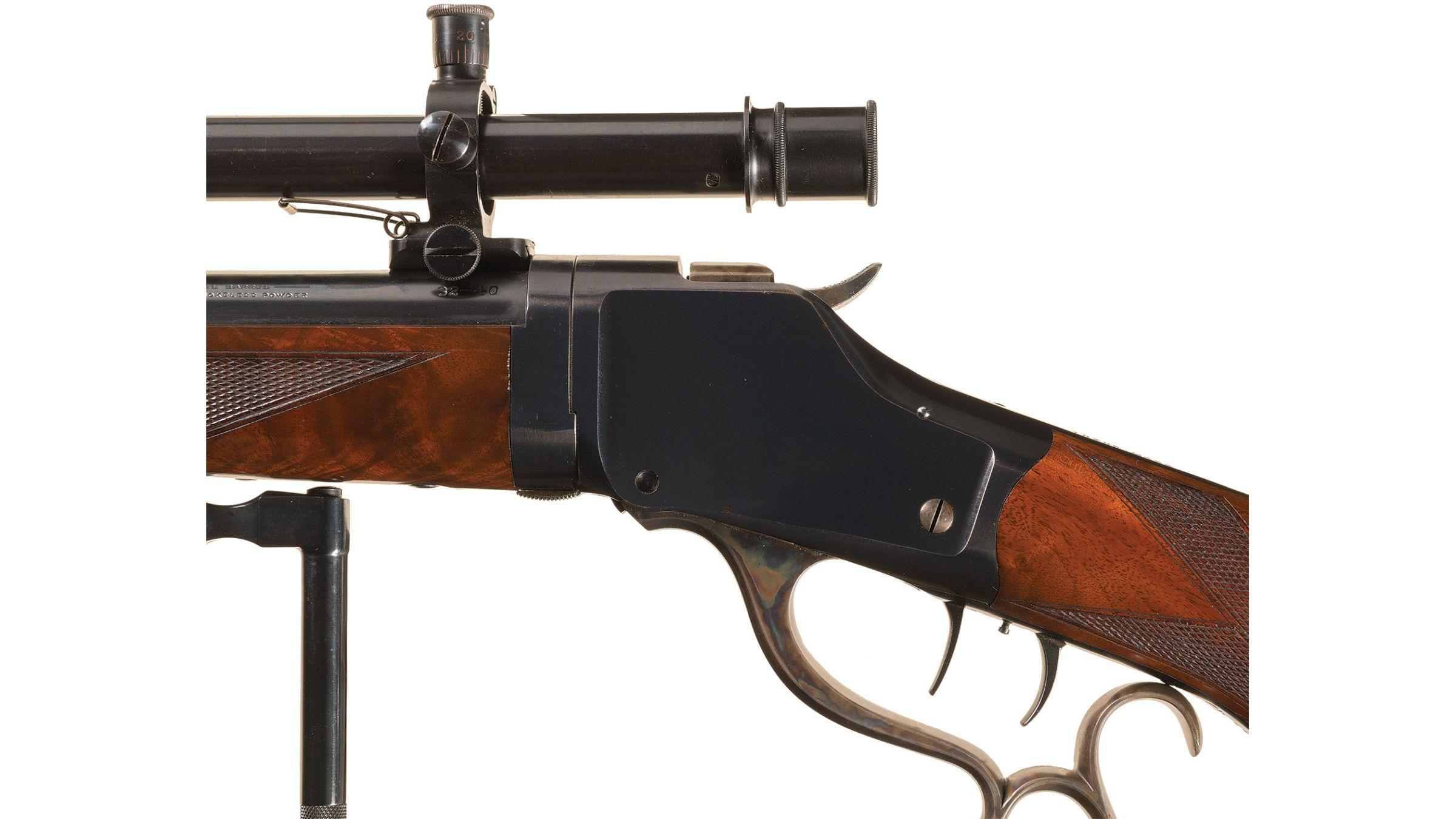 Winchester Model 1885 Special Order High Wall Schuetzen Rifle