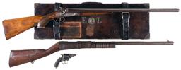 2 Firearms, 1 Stage Prop Attributed to E.F. Loughmiller