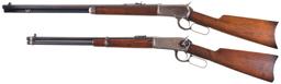 Two Winchester Lever Action Long Guns