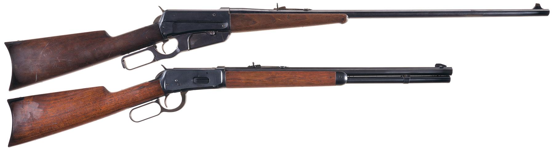 Two Winchester Lever Action Rifles