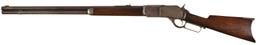 Winchester Model 1876 Lever Action Rifle with Factory Letter