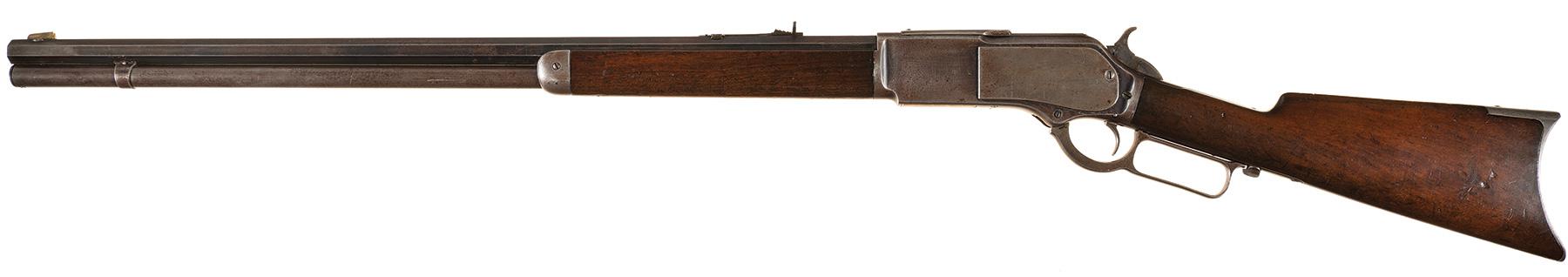 Winchester Model 1876 Lever Action Rifle with Factory Letter