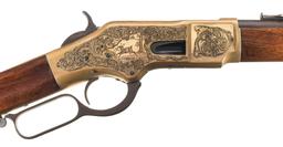 Engraved Winchester Model 1866 Carbine, Factory Letter