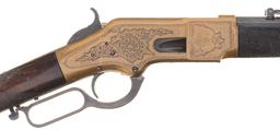 Engraved Winchester Model 1866 Lever Action Rifle