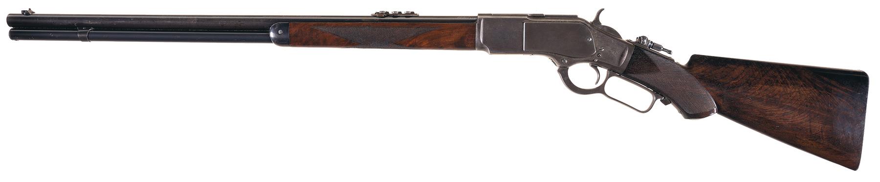 Special Order Winchester Deluxe Model 1873 Lever Action Rifle