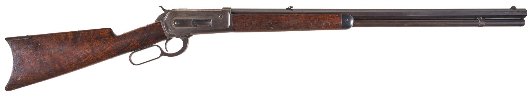 Antique Winchester Model 1886 Lever Action Rifle