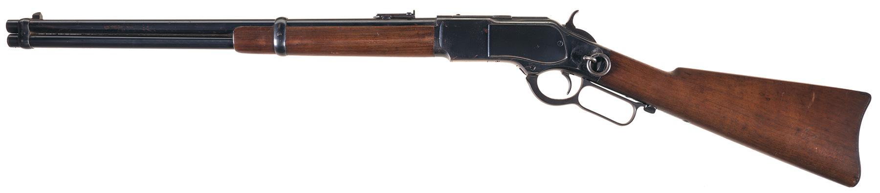 Winchester Model 1873 Lever Action Saddle Ring Carbine