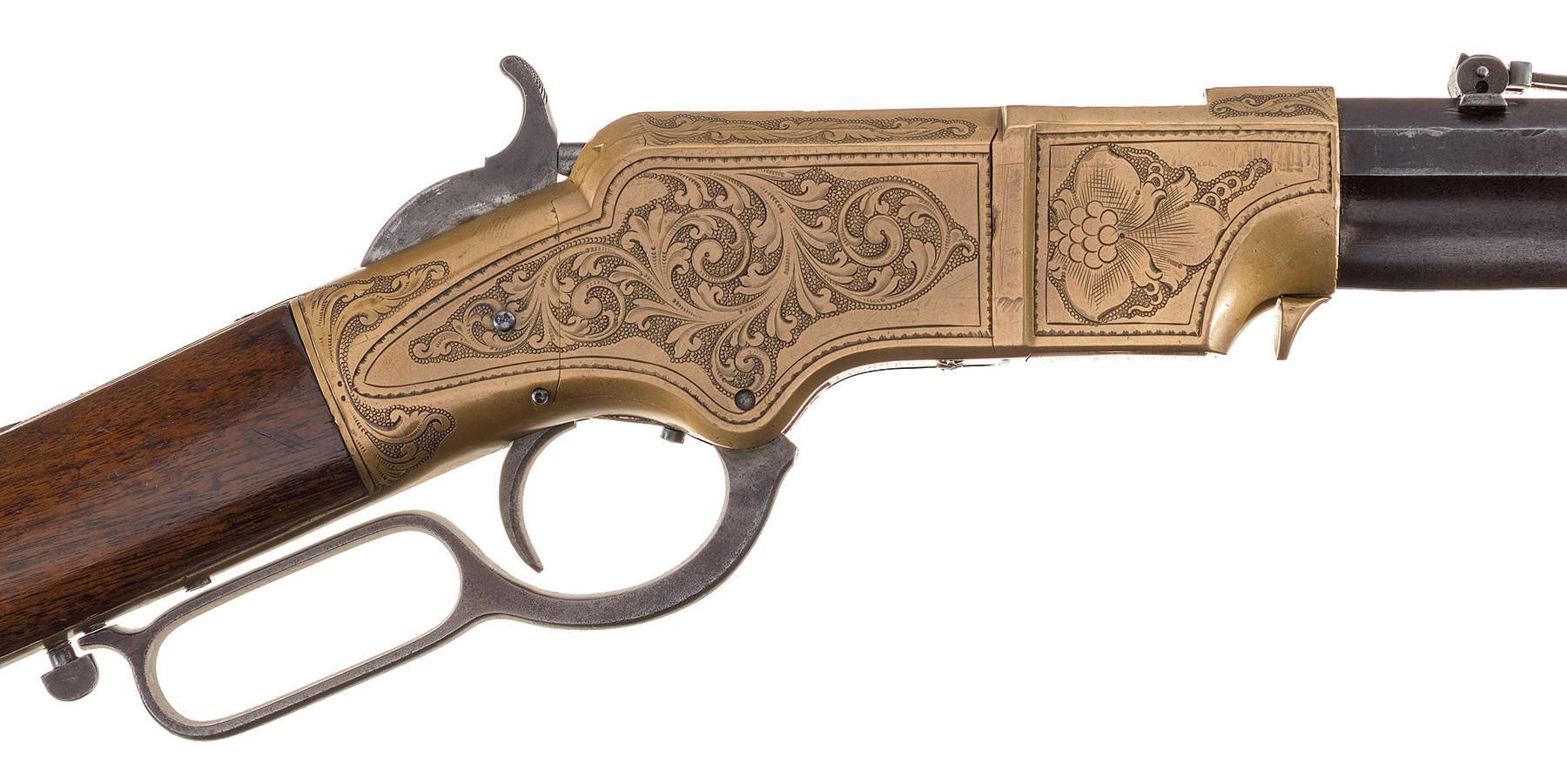 Engraved New Haven Arms Company Henry Lever Action Rifle