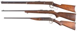 Three Sporting Long Guns