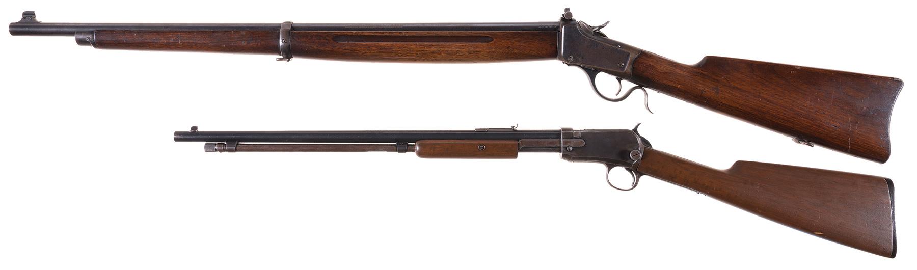 Two Winchester 22 Rifles