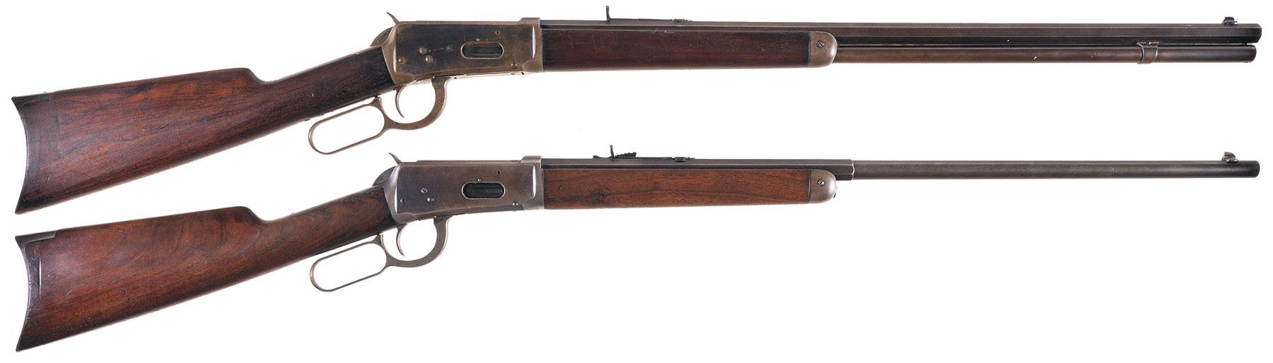 Two Winchester Lever Action Rifles