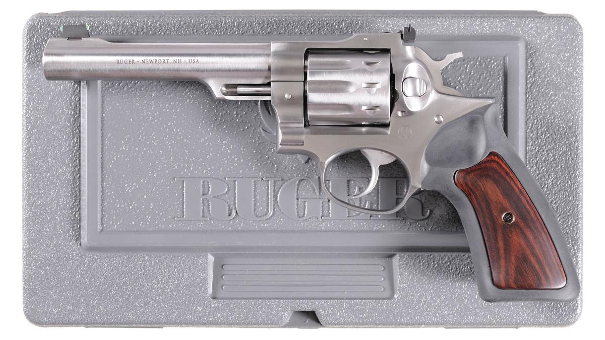 Ruger Model GP100 Double Action Revolver with Case