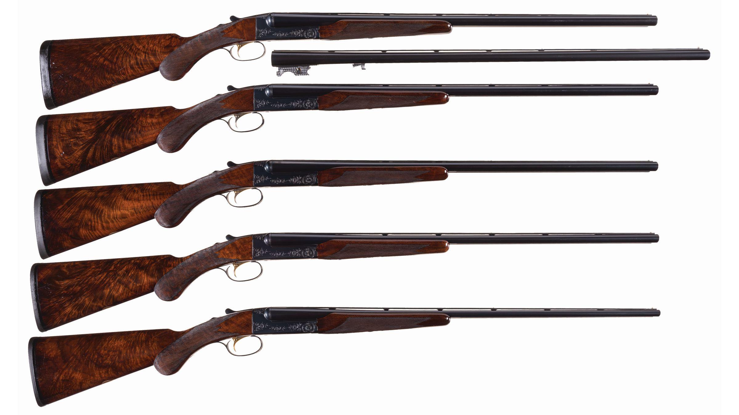 Connecticut Shotgun Mfg. Co. Model 21 Five Gun Set