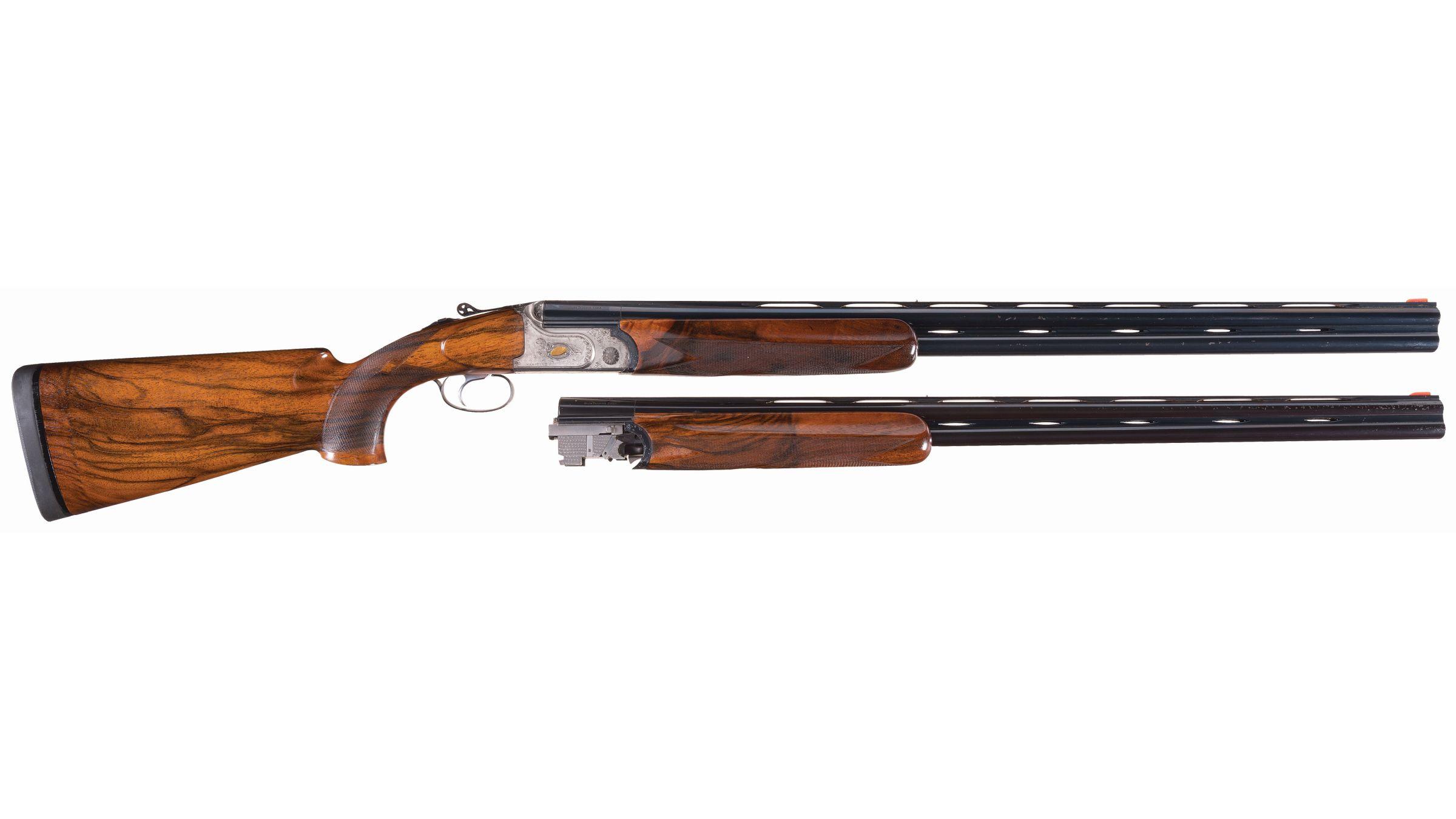 Engraved Gold Inlaid Rizzini S 790 EL Series Over/Under Shotgun