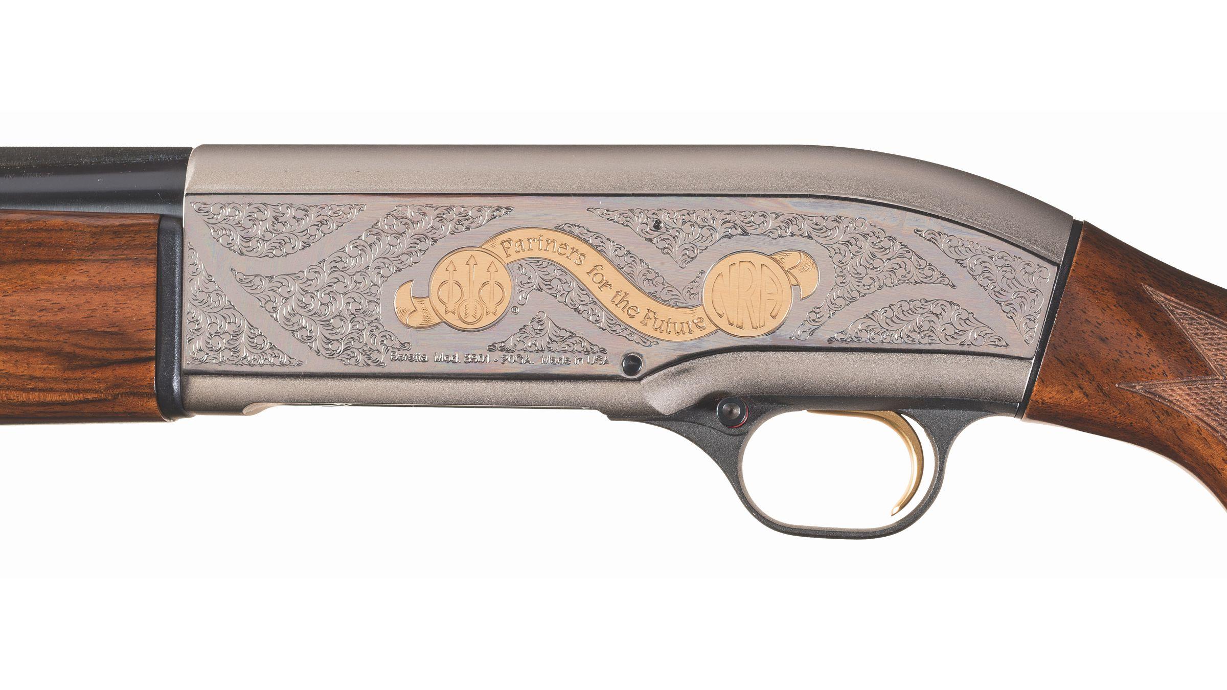 Beretta Model 3901 NRA Special Edition Semi-Automatic Shotgun