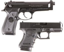 Two Semi-Automatic Pistols