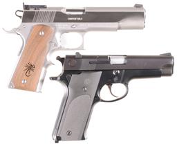 Two Semi-Automatic Pistols