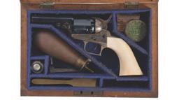 Cased Colt Model 1848 Baby Dragoon Percussion Revolver