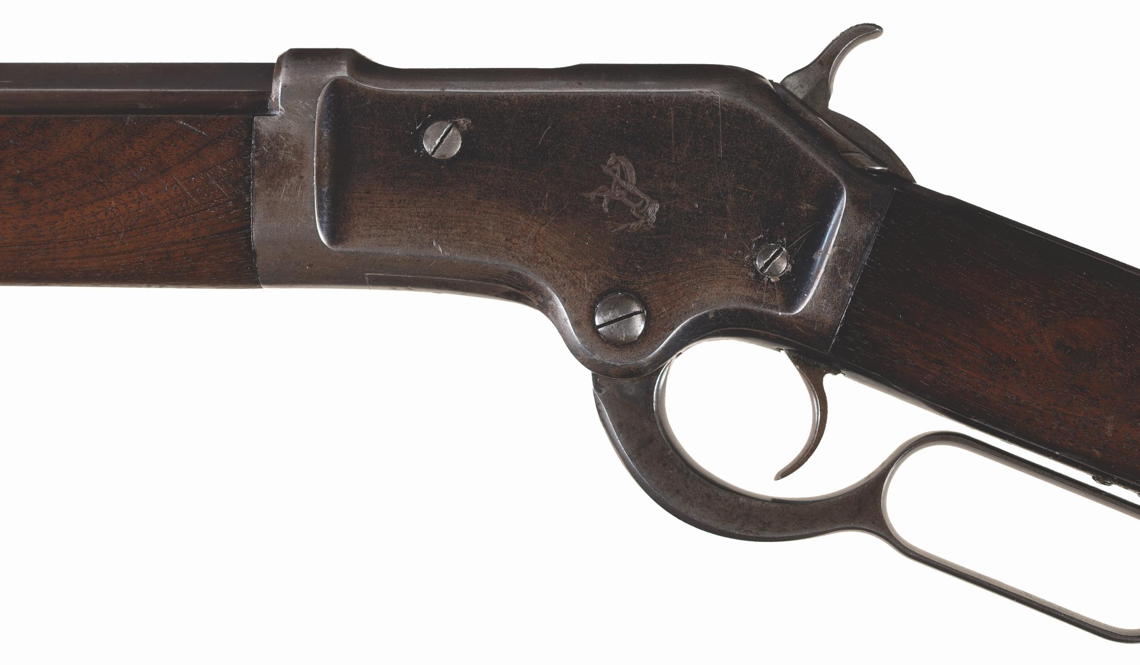 Colt-Burgess Lever Action Rifle with Part-Octagon Barrel