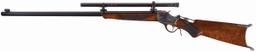 Winchester Special Order High Wall Schuetzen Rifle with A5 Scope