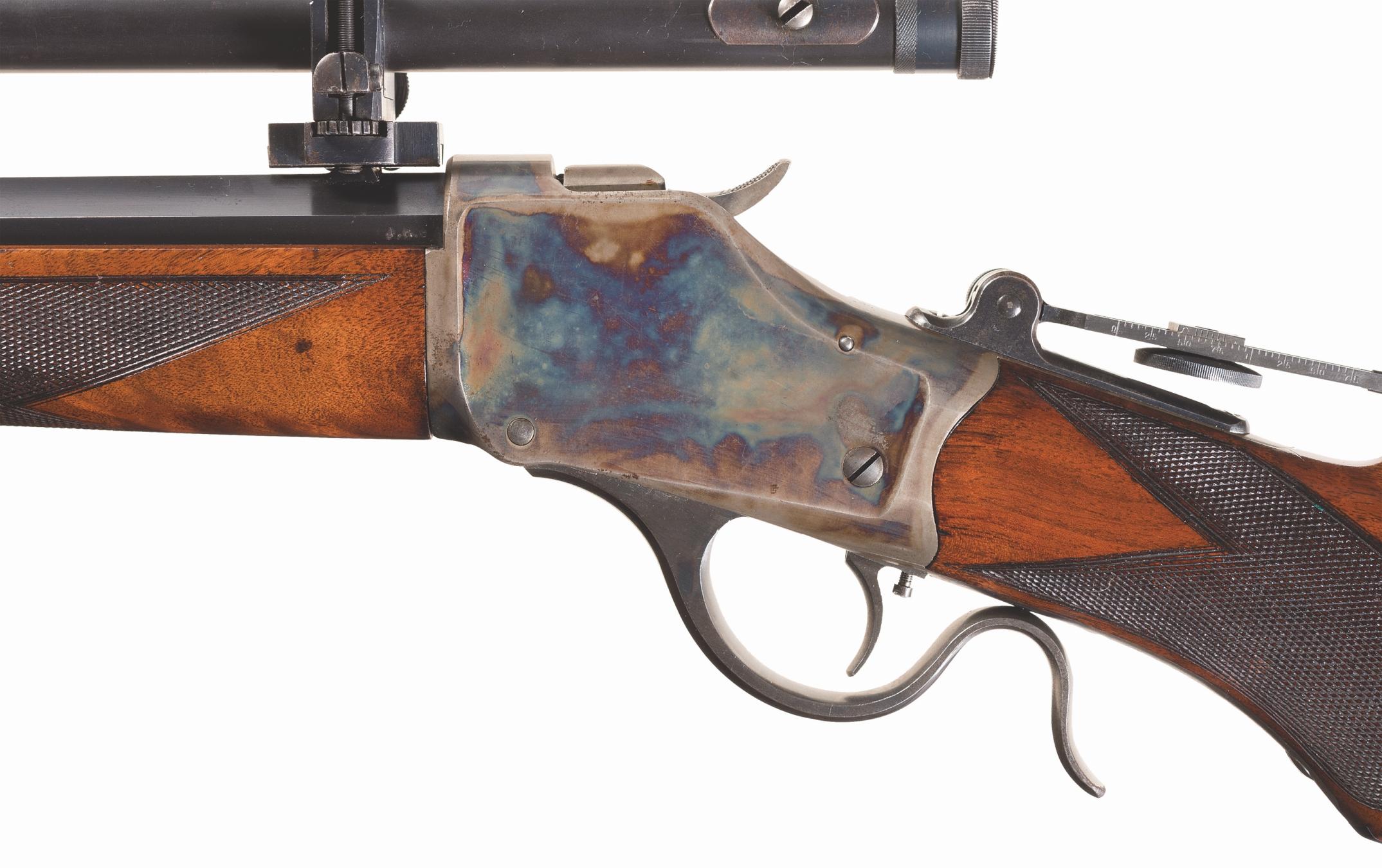 Winchester Special Order High Wall Schuetzen Rifle with A5 Scope