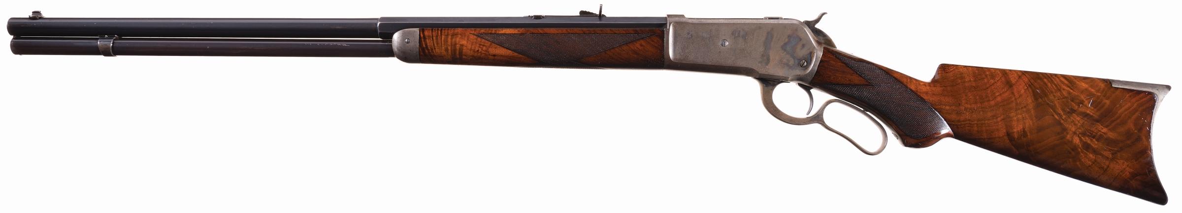 Winchester Deluxe Model 1886 Lever Action Rifle