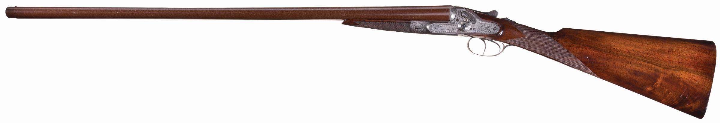 Thomas Turner Semi-Hammerless Sidelock Side by Side Shotgun