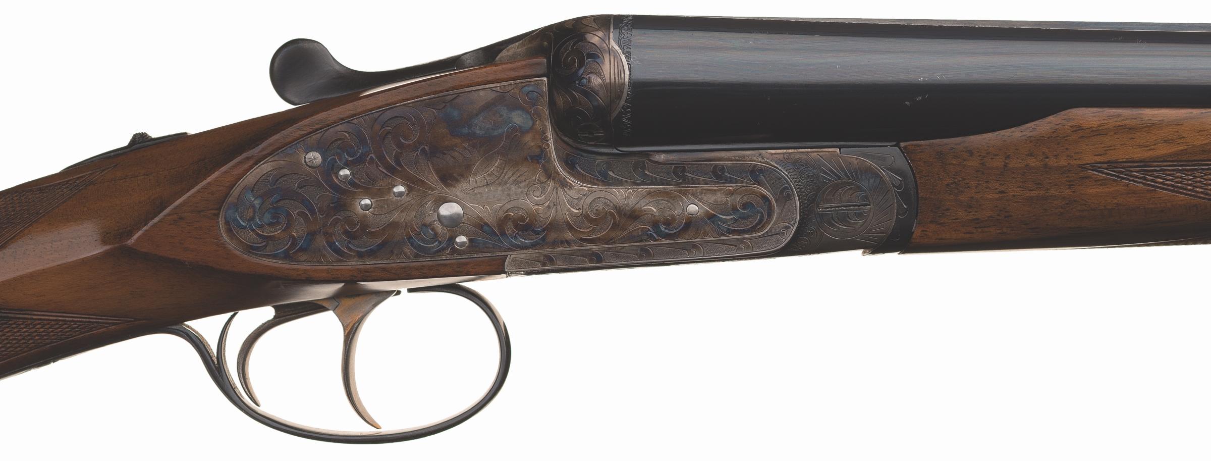 Factory Engraved Arrieta Sidelock Side by Side Shotgun