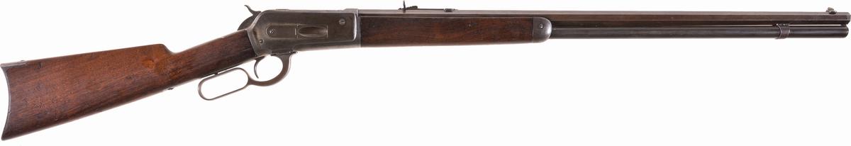 Antique Winchester Model 1886 Lever Action Rifle