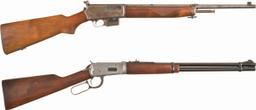 Two Winchester Longarms