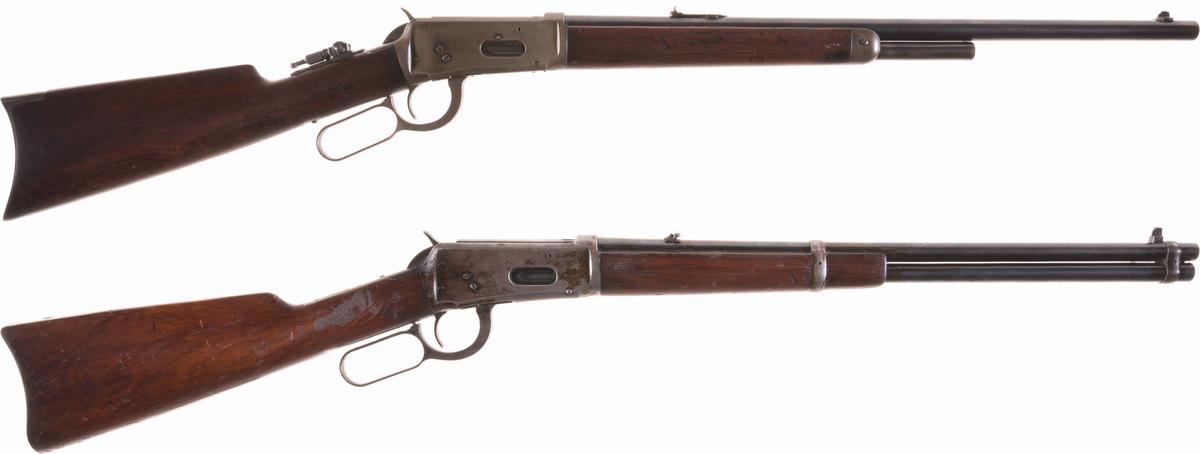 Two Winchester Lever Action Long Guns