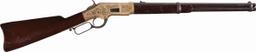 Engraved Winchester Model 1866 Lever Action Saddle Ring Carbine